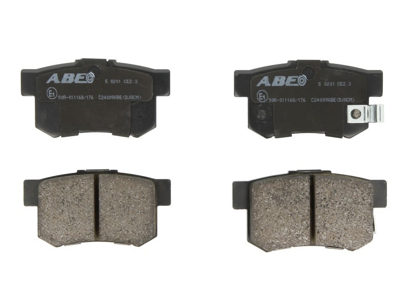 Pastillas de freno de disco ABE C24009ABE para Honda City IV