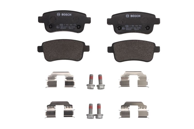 Pastillas de freno de disco BOSCH 0 986 494 735 para Renault Clio V