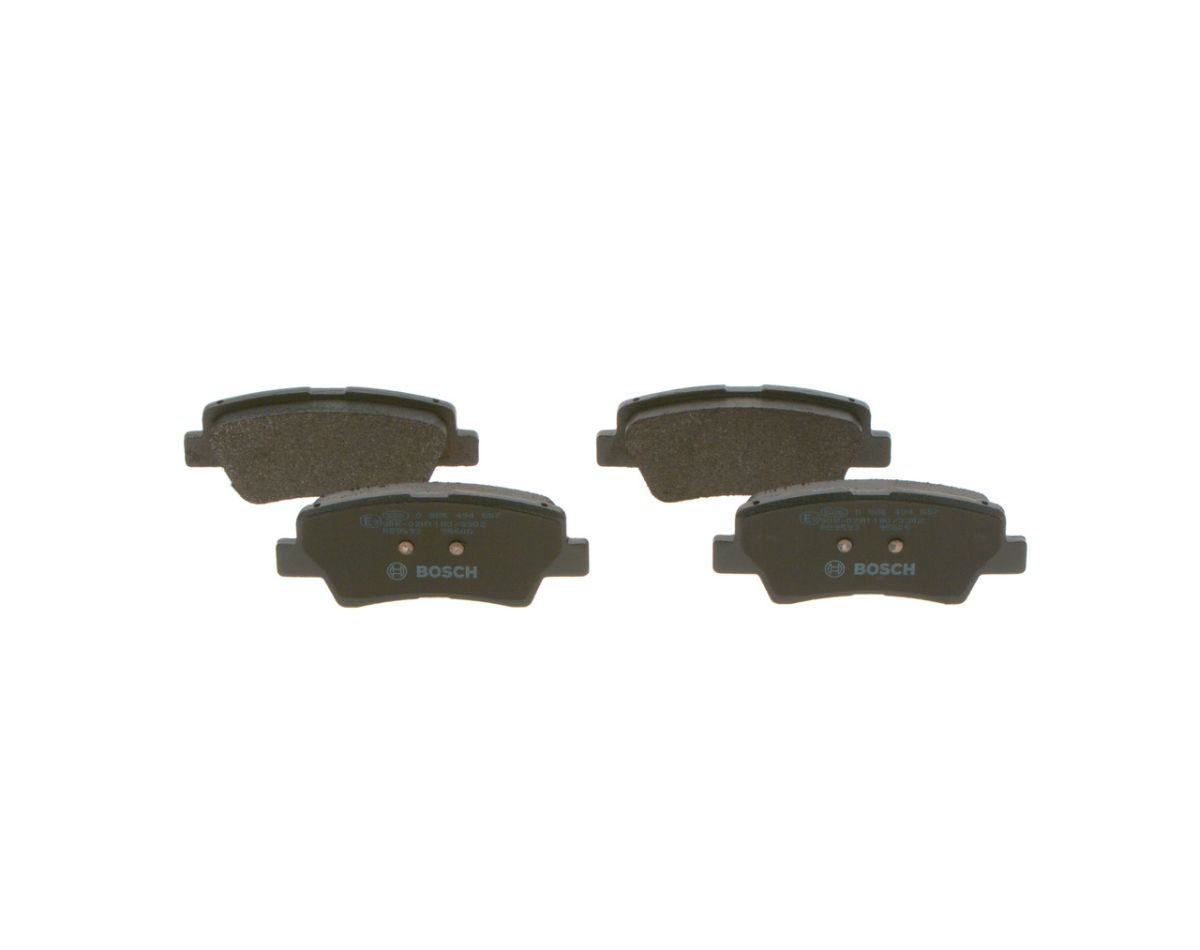 Pastillas de freno de disco BOSCH 0 986 494 557 para Hyundai Accent IV