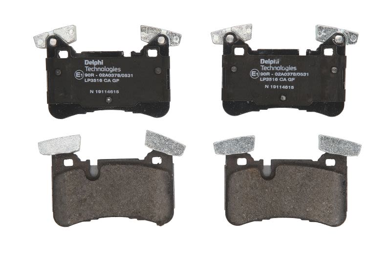 Pastillas de freno de disco DELPHI LP3516 para Mercedes-Benz Clase C (C204) 2011-