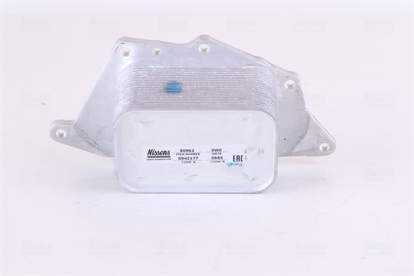 Enfriador de aceite, aceite de motor NISSENS 90962 para BMW Serie 1 (F20) 2011-2019
