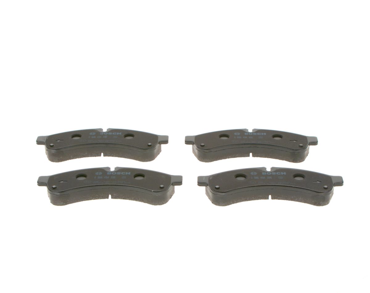 Pastillas de freno de disco BOSCH 0 986 494 335 para Iveco Daily V