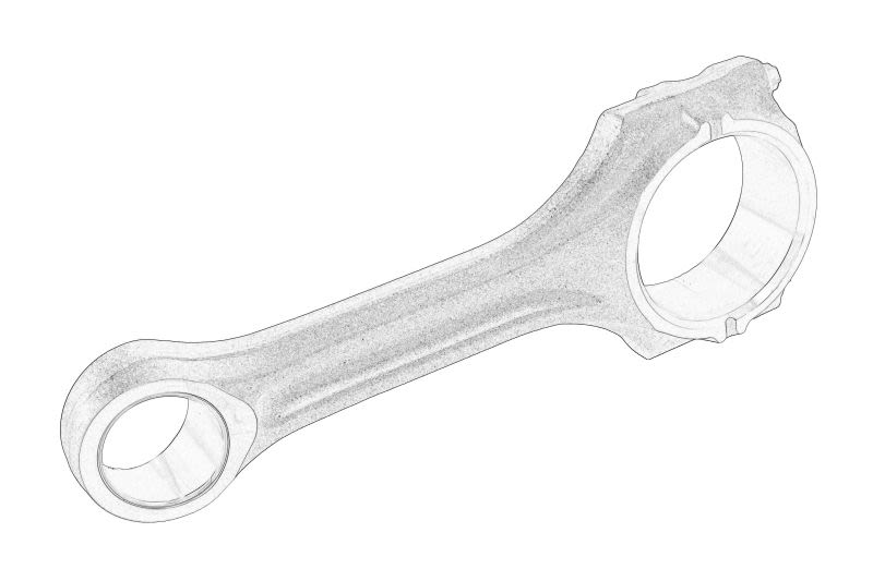 Biela OE PERKINS 4115C365-PER para JCB 2CX