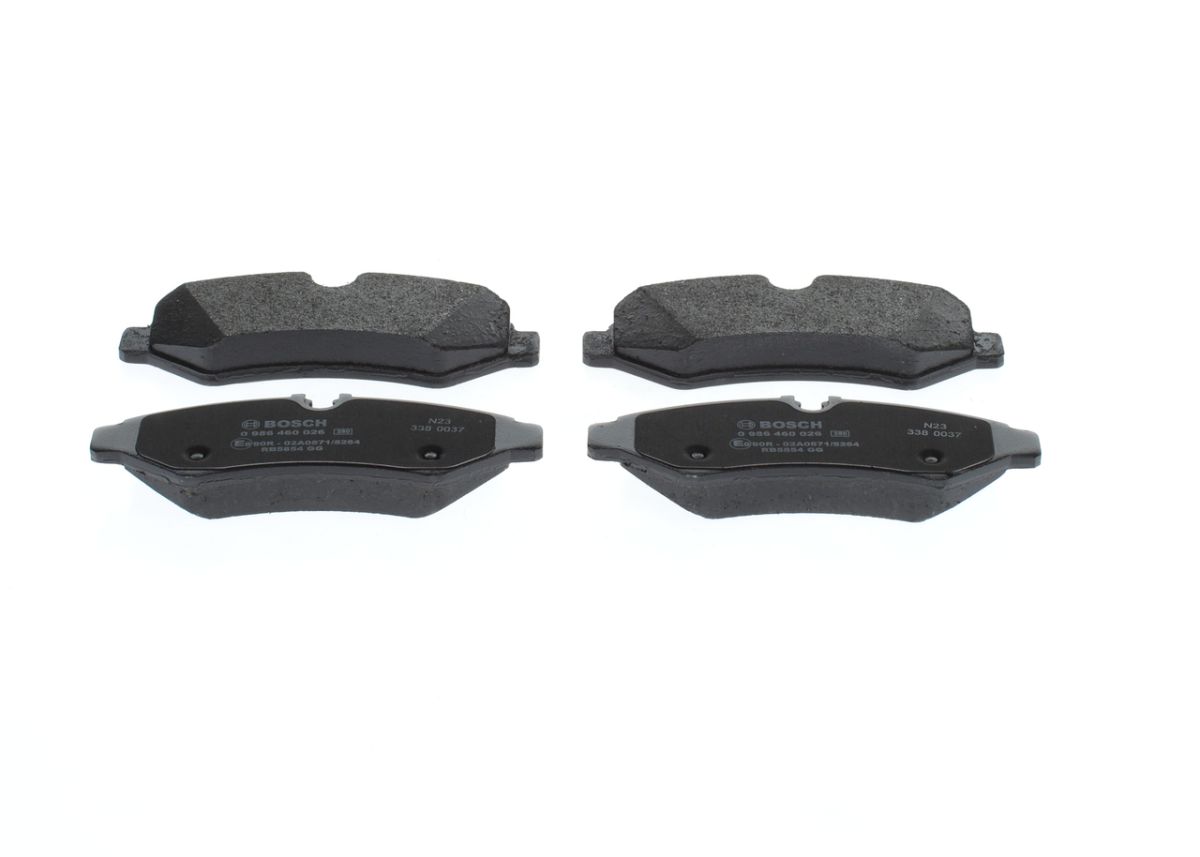 Pastillas de freno de disco BOSCH 0 986 460 026 para Mercedes-Benz Sprinter 3-T (B907) 2018-