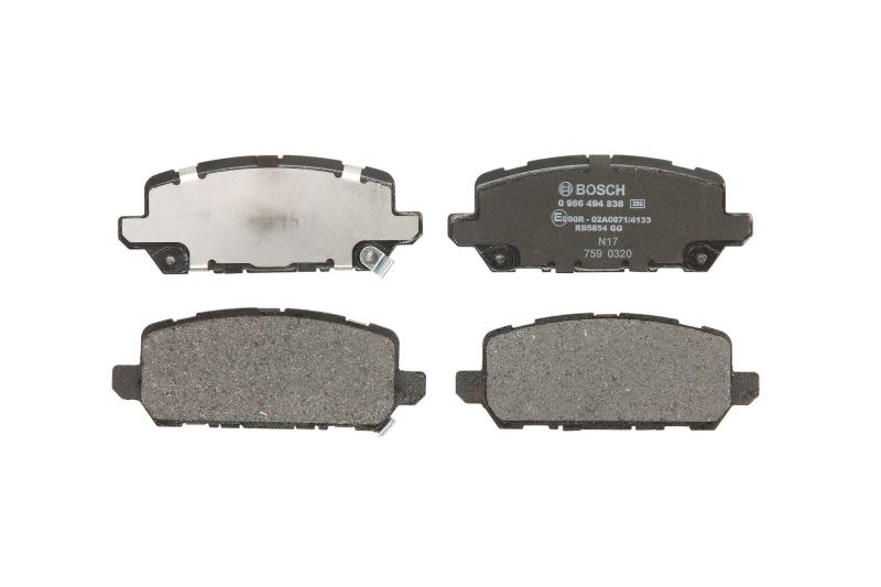 Pastillas de freno de disco BOSCH 0 986 494 838 para Honda Accord IX