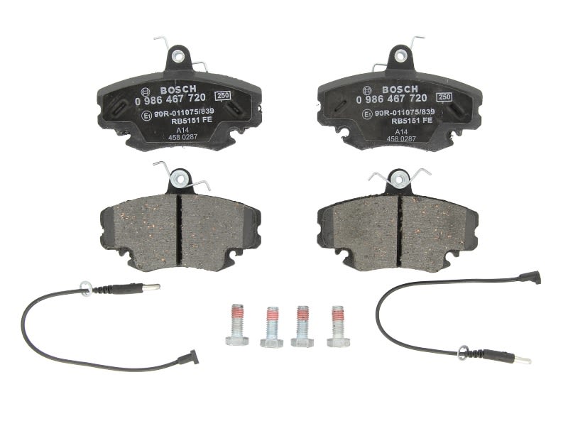 Pastillas de freno de disco BOSCH 0 986 467 720 para Peugeot 309