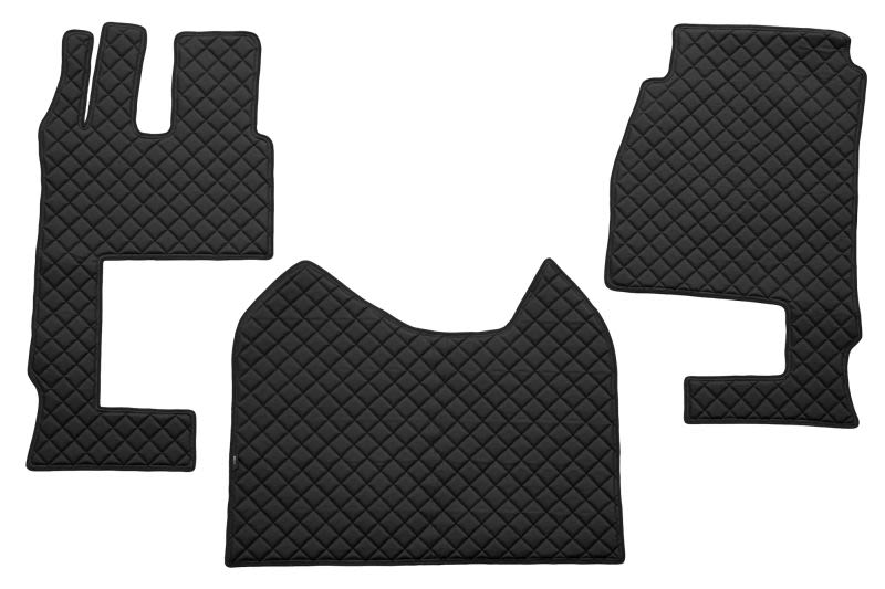 Alfombra de piso F-CORE FL04 BLACK para Mercedes-Benz Actros MP4 / MP5