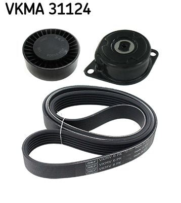 Juego de correa multinervada SKF VKMA 31124 para Volkswagen Golf IV