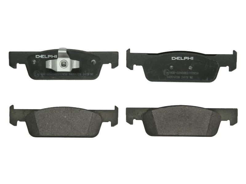 Pastillas de freno de disco DELPHI LP2479 para Renault Clio IV