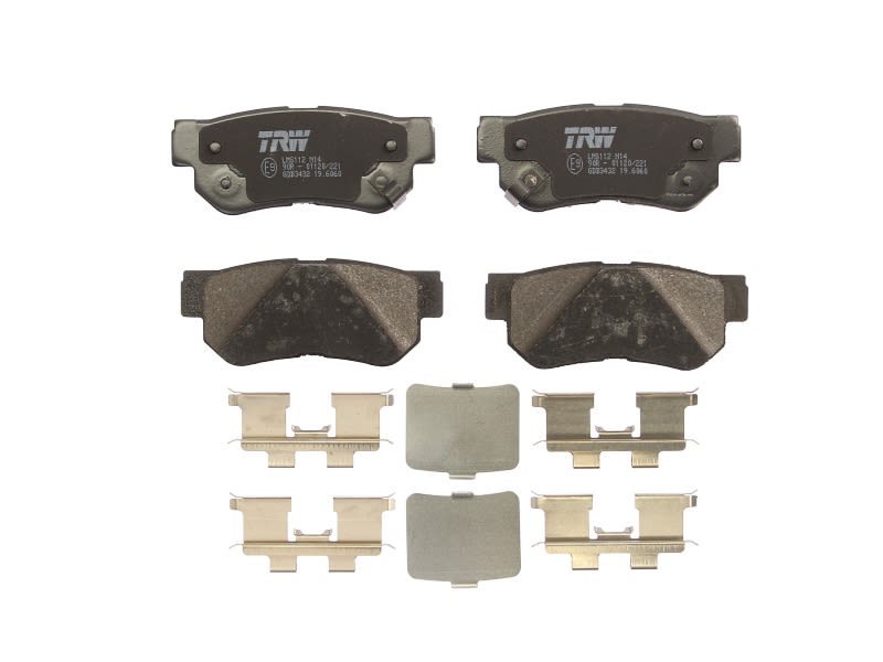 Pastillas de freno de disco TRW GDB3432 para Hyundai Getz 1.4/1.5D/1.6