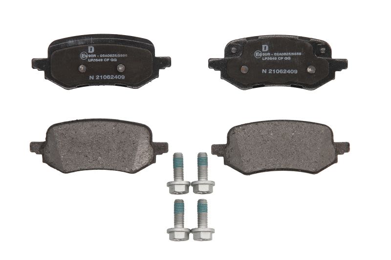 Pastillas de freno de disco DELPHI LP3649 para Ford Puma 1.0-Eléctrico