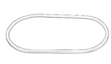 Empaquetadura de carcasa de termostato OE SCANIA SCA1545906 para Scania K I