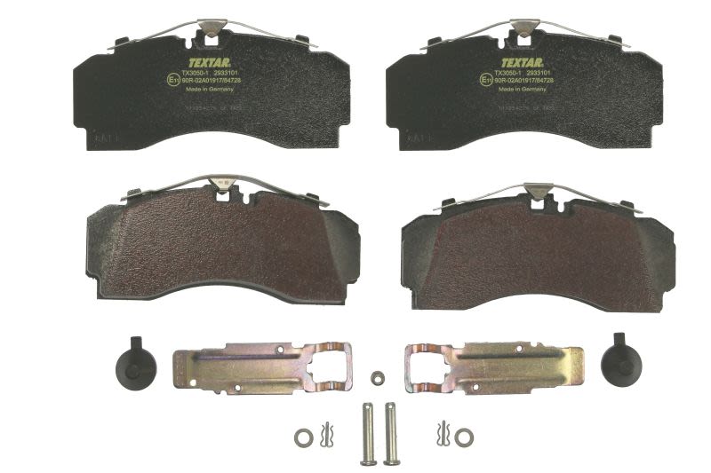 Pastillas de freno de disco TEXTAR 2933101 para Scania S
