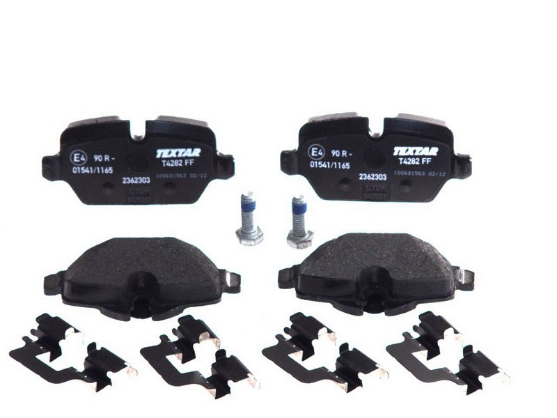 Pastillas de freno de disco TEXTAR 2362303 para BMW Serie 1 (E81) 2006-2011
