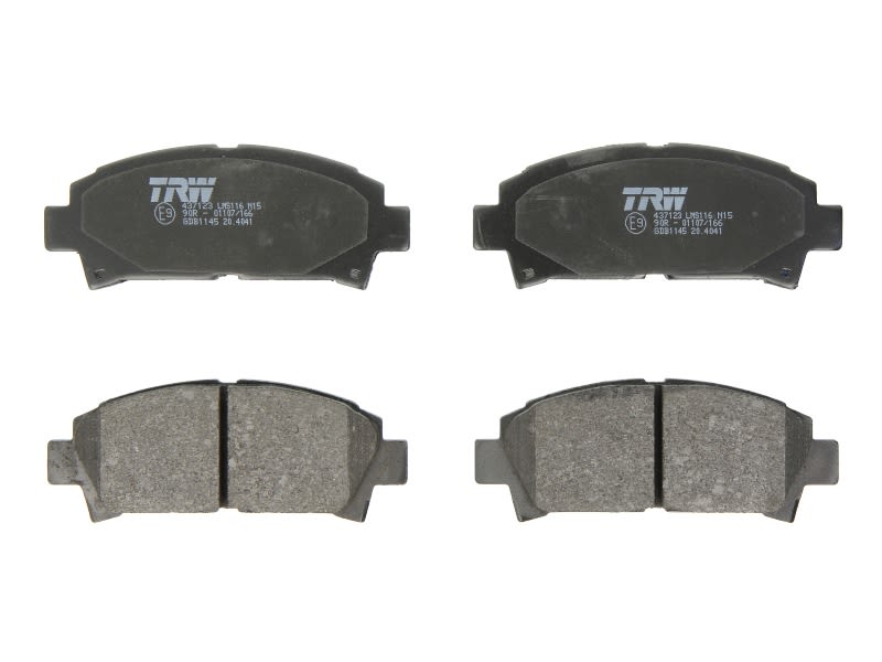 Pastillas de freno de disco TRW GDB1145 para Toyota Paseo