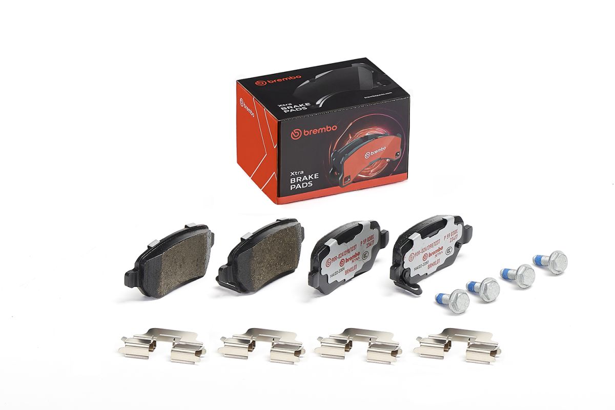 Pastillas de freno de disco BREMBO P 59 038X para Opel Astra G