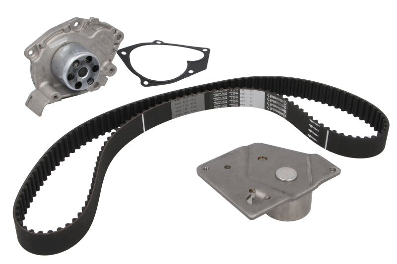 Kit de bomba de agua y correa de distribución HEPU PK09570S para Renault Megane II