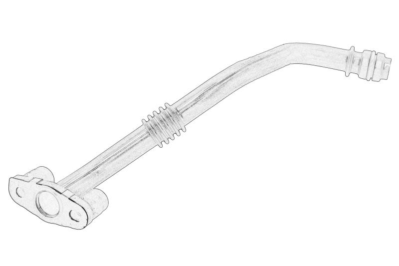 Línea de aceite de turbocompresor OE RENAULT 15 19 855 31R para Renault Clio IV