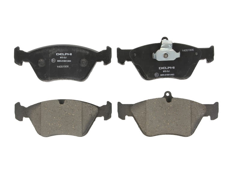 Pastillas de freno de disco DELPHI LP873 para Opel Omega B