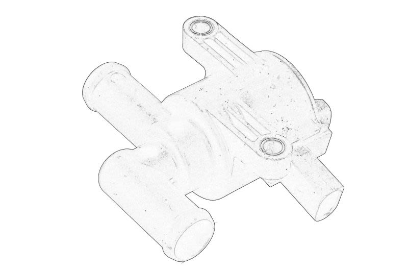 Válvula de calefacción OE VW 5Q0 906 457K para Audi A3