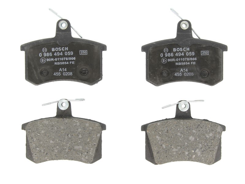 Pastillas de freno de disco BOSCH 0 986 494 059 para Audi A4 B5
