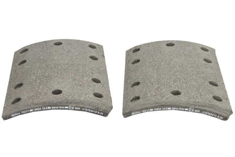 Kit de balatas de freno de tambor BERAL KBL19604.1-1621 para Meritor TM
