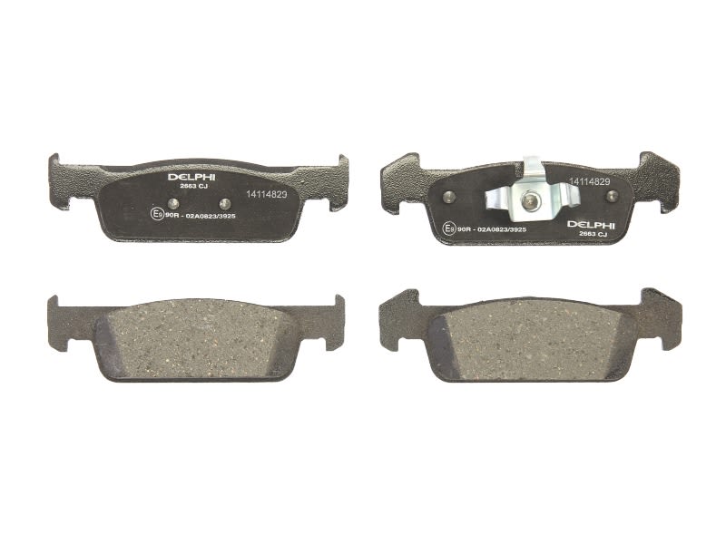 Pastillas de freno de disco DELPHI LP2663 para Renault Clio IV