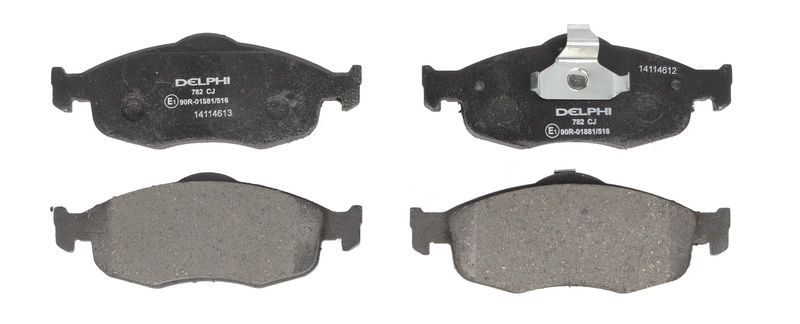 Pastillas de freno de disco DELPHI LP782 para Ford Coug