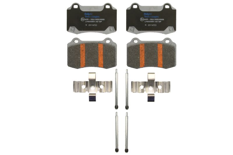 Pastillas de freno de disco DELPHI LP5009EV para Jeep Grand Cherokee