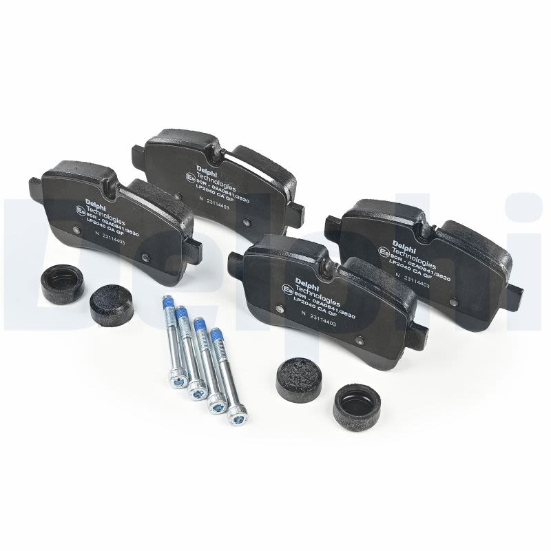 Pastillas de freno de disco DELPHI LP2040 para Iveco Daily V