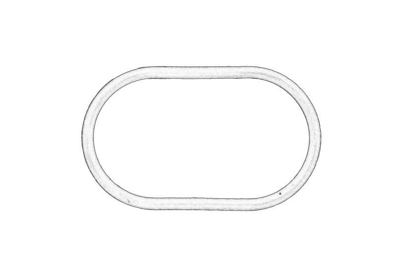 Empaquetadura de cárter de aceite OE SUZUKI 1653285F11 para Suzuki Grand Vitara I