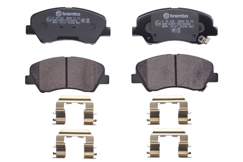 Pastillas de freno de disco BREMBO P 18 025 para KIA RIO IV
