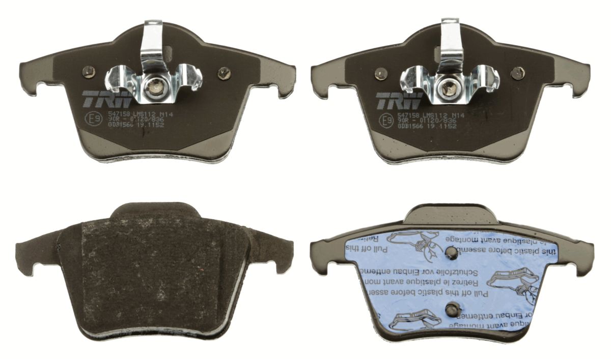 Pastillas de freno de disco TRW GDB1566 para Volvo XC90 I