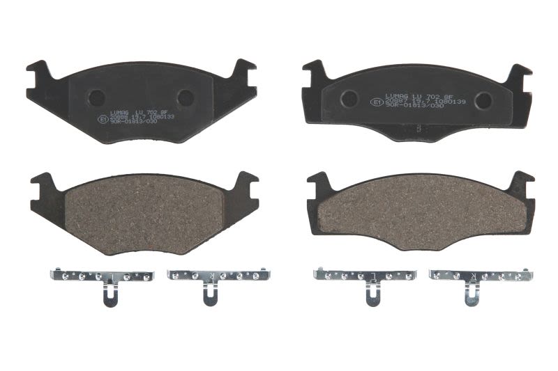 Pastillas de freno de disco BRECK 20887 20 702 00 para Volkswagen Golf I