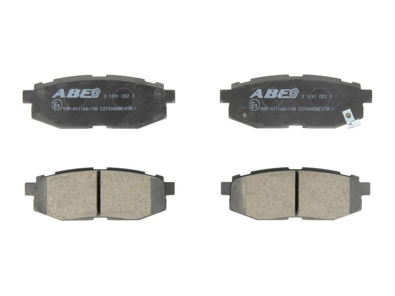Pastillas de freno de disco ABE C27004ABE para Subaru Imprez