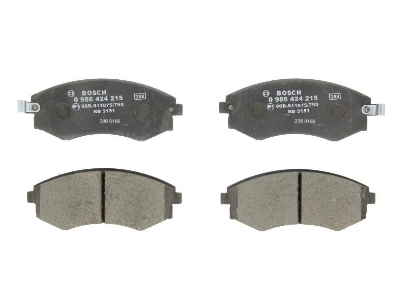 Pastillas de freno de disco BOSCH 0 986 424 215 para Hyundai Elantra III