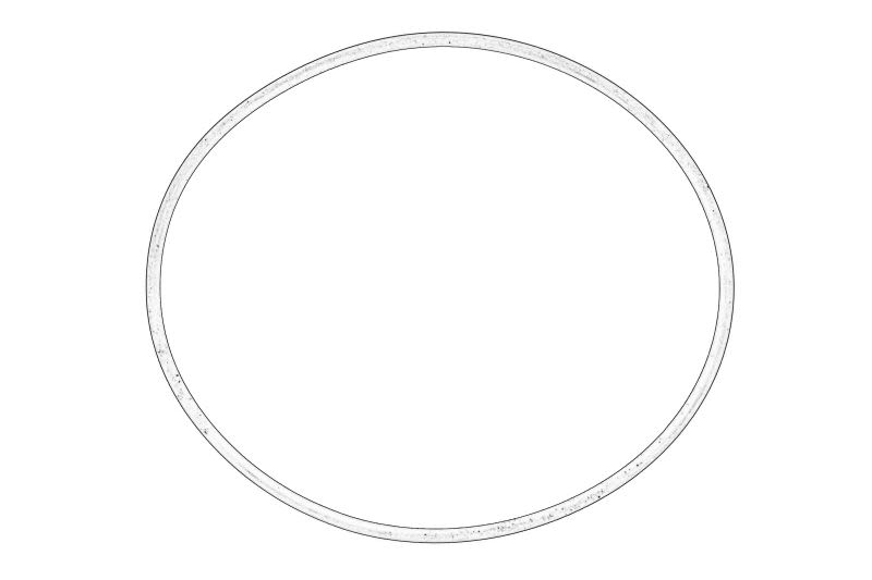 Empaquetadura de la base del filtro de aceite OE AGCO X548989201000-AGCO para Fendt 711 Vario