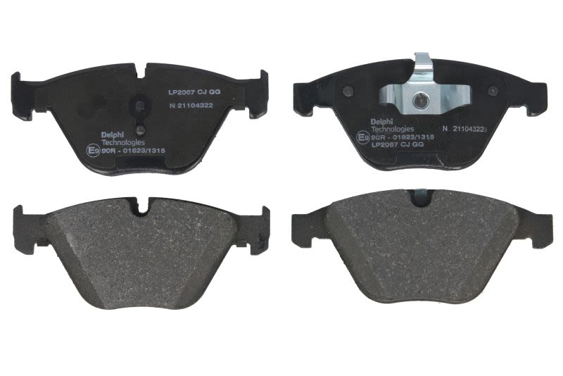 Pastillas de freno de disco DELPHI LP2067 para BMW Serie 3 (E90) 2004-2011