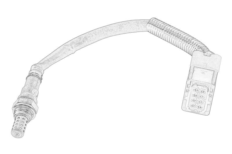 Sensor NOx de catalizador OE IVECO 5802392192 para Iveco Eurocargo V F4AFE411A-F4GFE601A