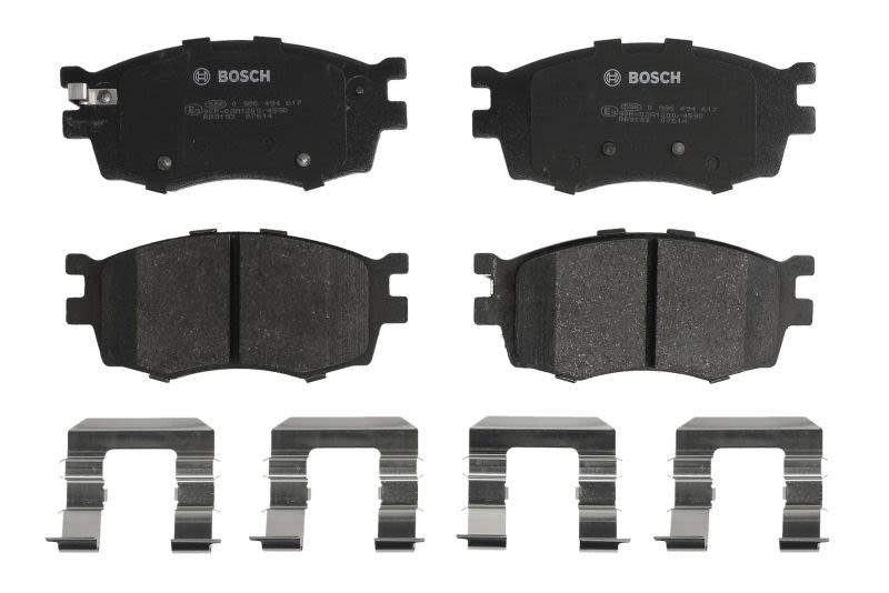 Pastillas de freno de disco BOSCH 0 986 494 617 para KIA RIO II