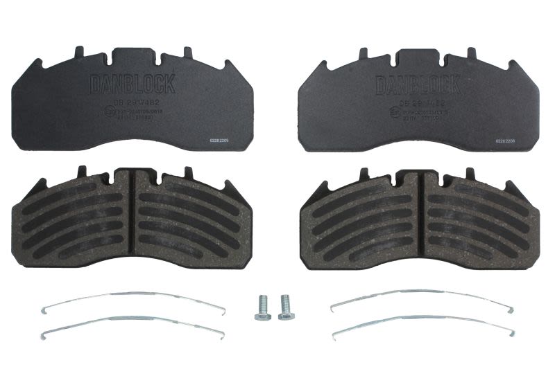 Pastillas de freno de disco DANBLOCK DB 2917482 para Volvo FE