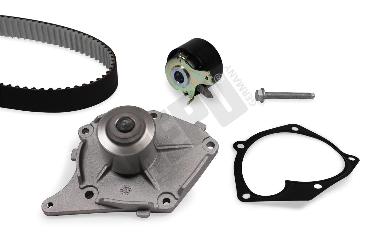 Kit de bomba de agua y correa de distribución HEPU PK09581D para Renault Clio II