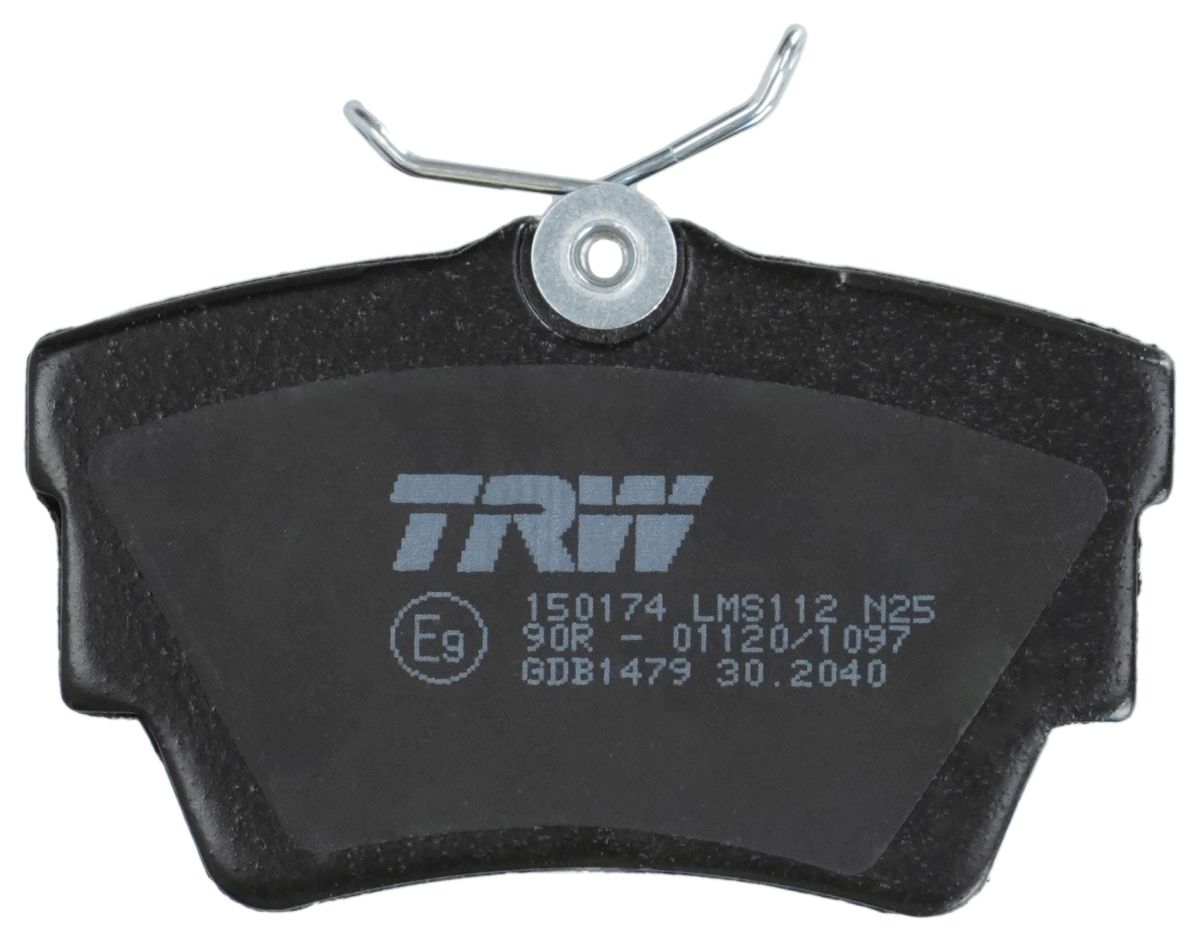 Pastillas de freno de disco TRW GDB1479 para Nissan NV300