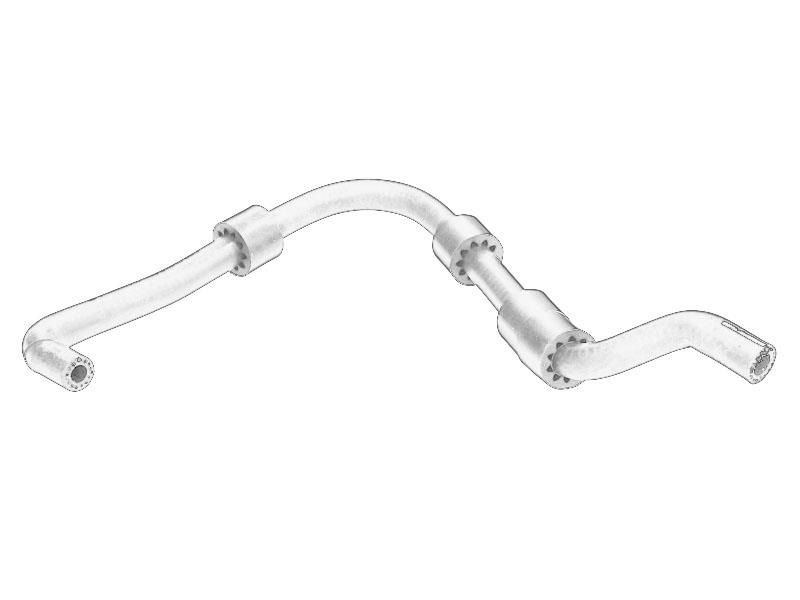 Tubo del sistema de refrigeración OE VW 038 121 473 para Audi A4 B5