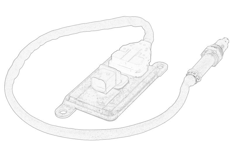 Sensor NOx de inyección de urea OE MAN 51.15408.0019MAN para MAN TGS I