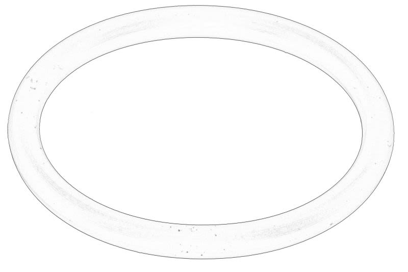 Empaquetadura de tubo de la válvula EGR OE BMW 11 61 7 812 054 para BMW Serie 1 (E81) 2006-2011