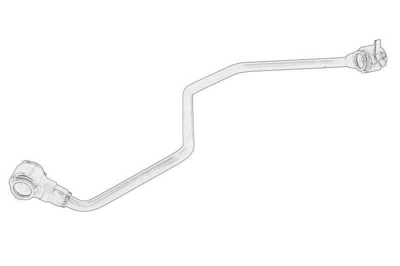 Línea de aceite de turbocompresor OE PEUGEOT 9848547780 para Citroen C3 II