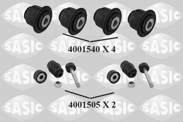 Kit de reparación de travesaño de eje SASIC 7964003S para Renault Clio II