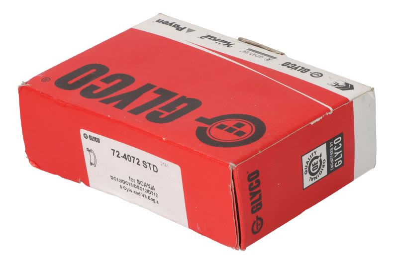 Casquillo de bancada de cigüeñal GLYCO 72-4072 STD para Scania K I