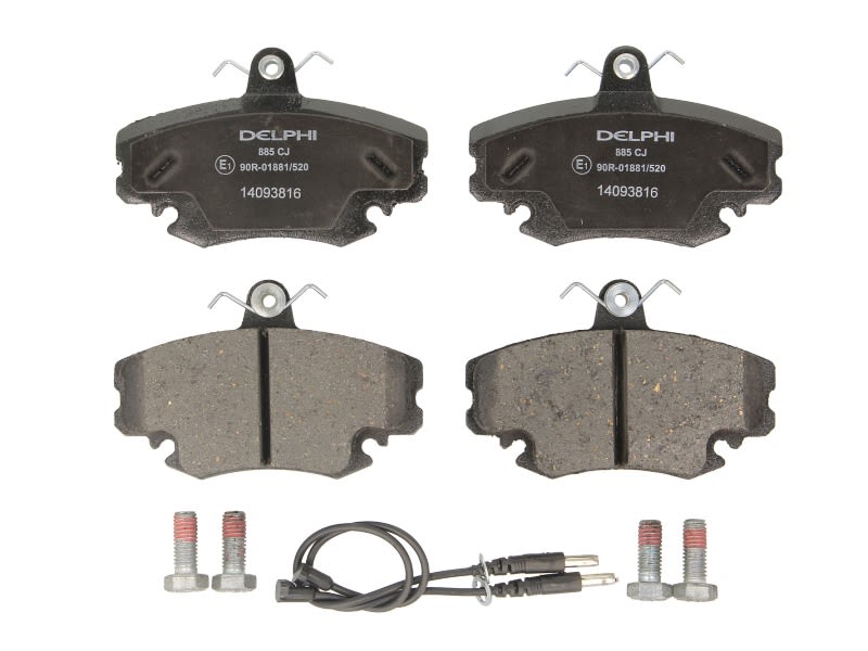 Pastillas de freno de disco DELPHI LP885 para Peugeot 205 I